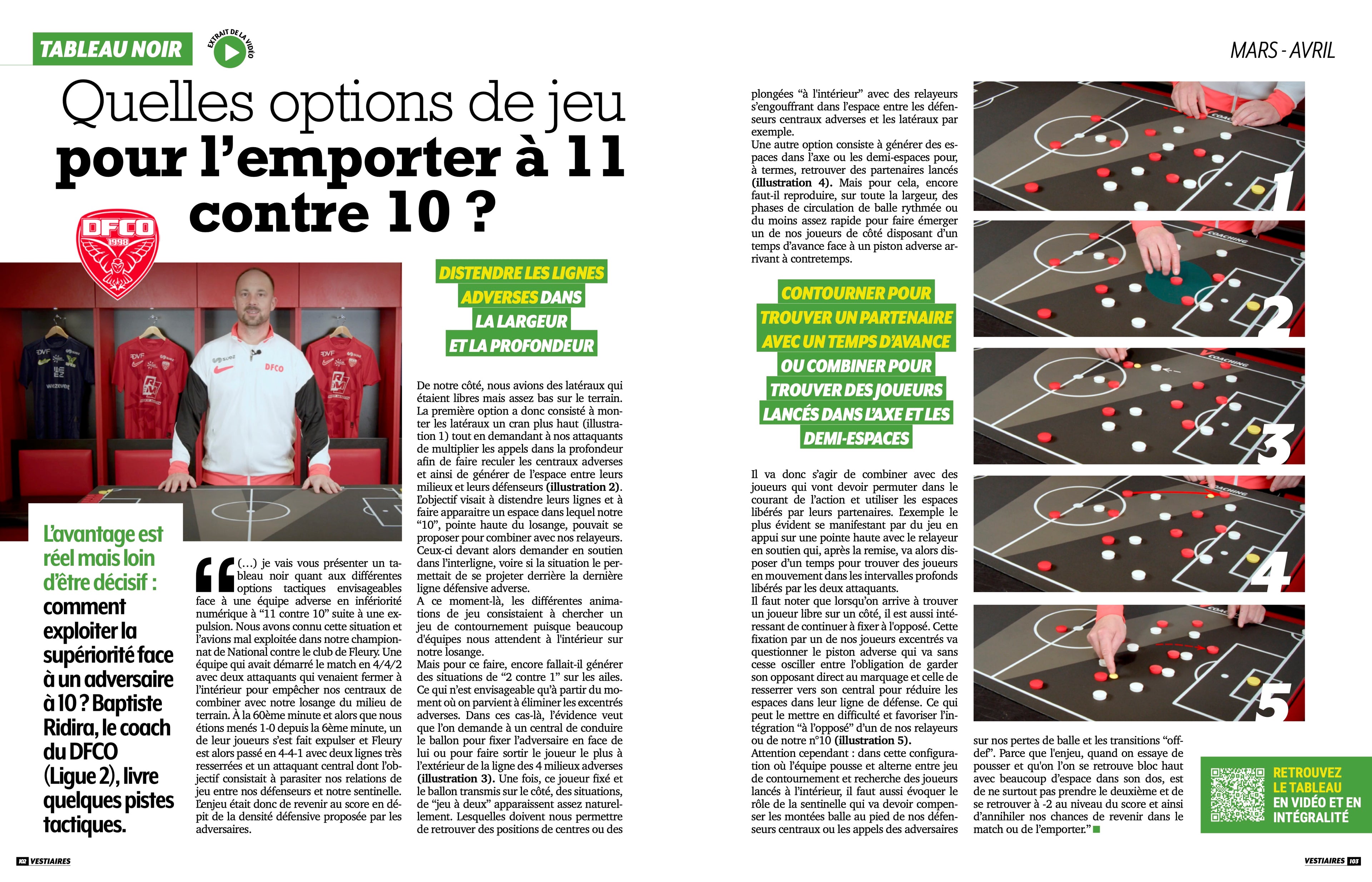 VESTIAIRES coaching, le collector !