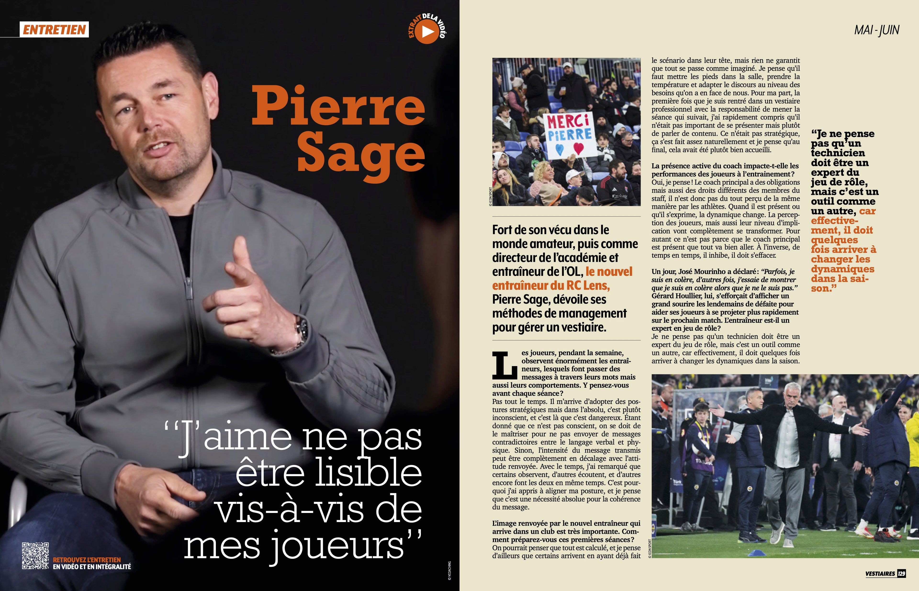 VESTIAIRES coaching, le mag !